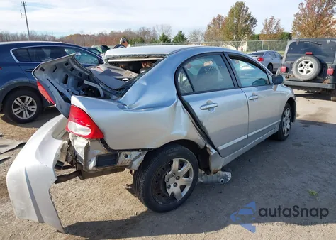 2011 Honda Civic Lx из США, поврежденный, VIN 2HGFA1F52BH308867